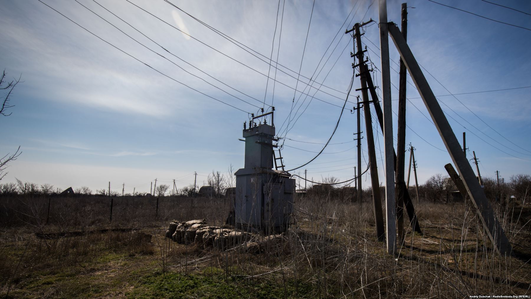 «Серце Водяного» – електрична підстанція, від якої живиться усе село та частково українські військові, яких тут чимало