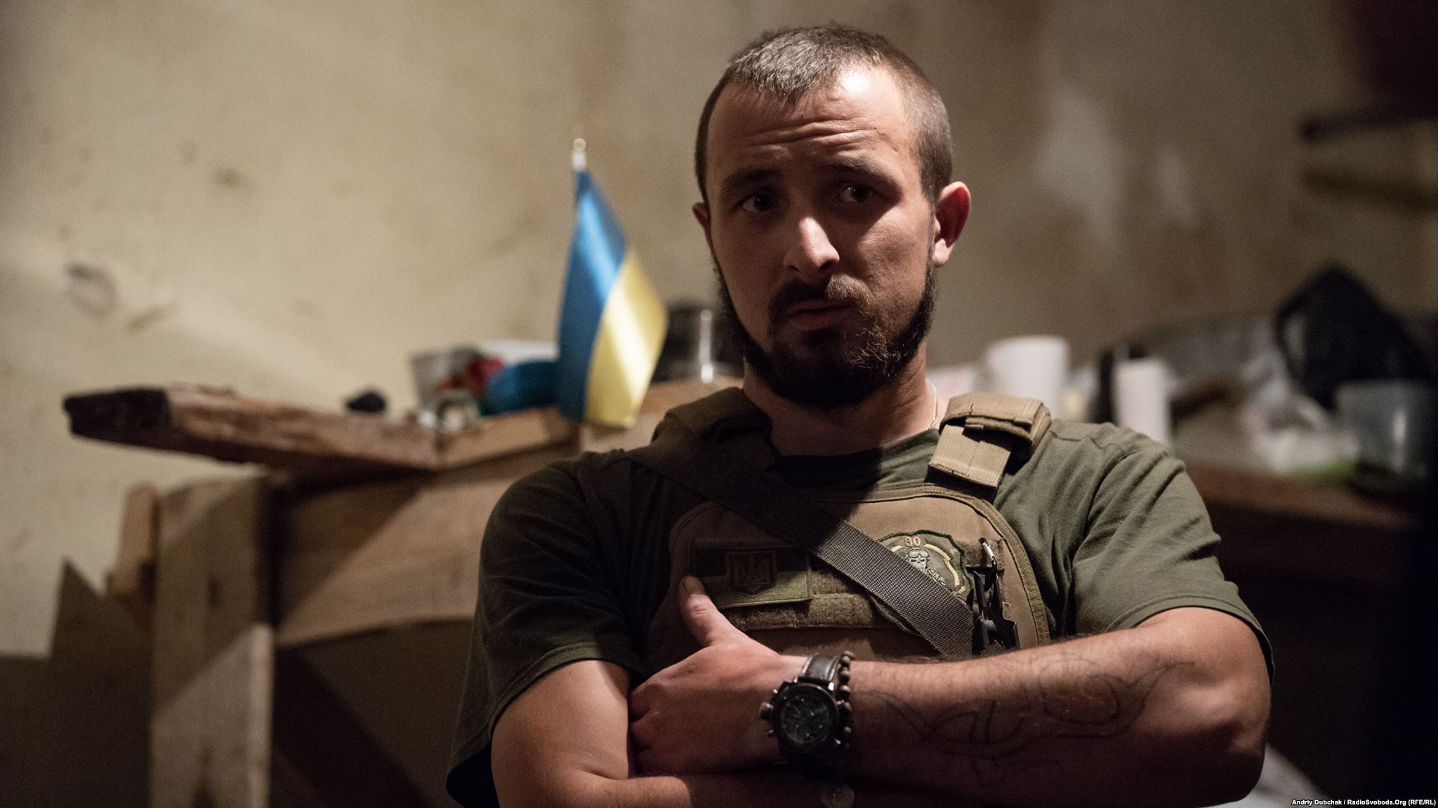 Солдат із позивним «Паштет». Сам родом із Росії. На війні з 2015-го (ukraine military photographer Andriy Dubchak)