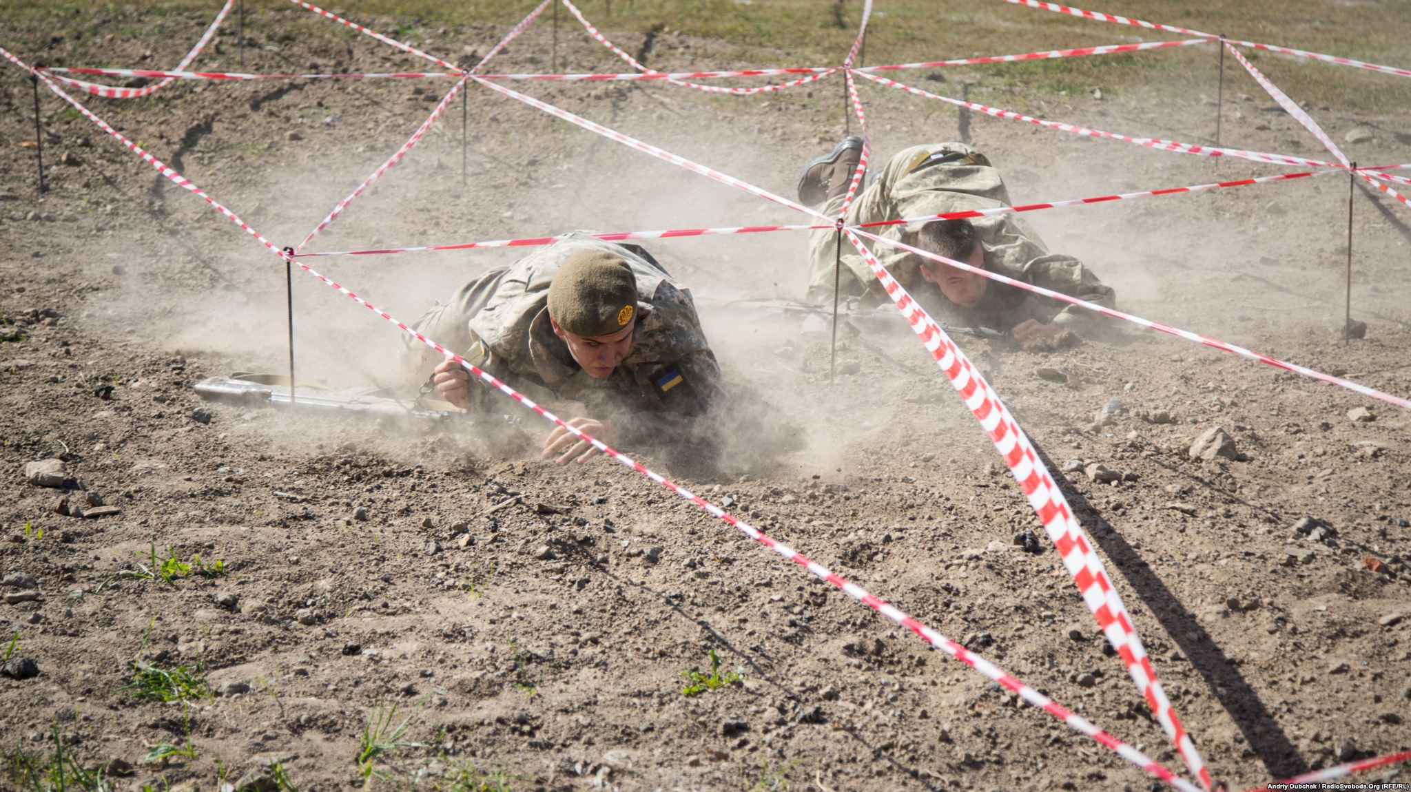  Військова естафета: подолання смуги перешкод (фотограф Данило Дубчак / Danylo Dubchak)
