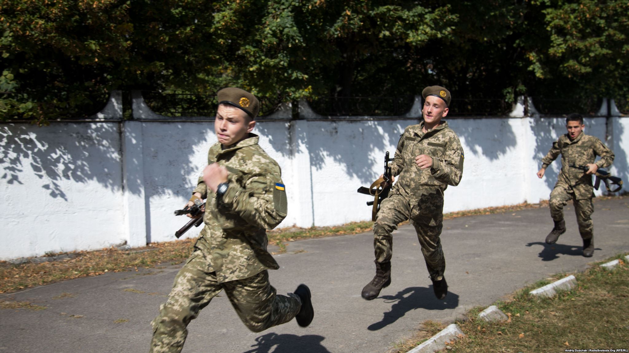 Військова естафета: біг зі зброєю (фотограф Данило Дубчак / Danylo Dubchak)